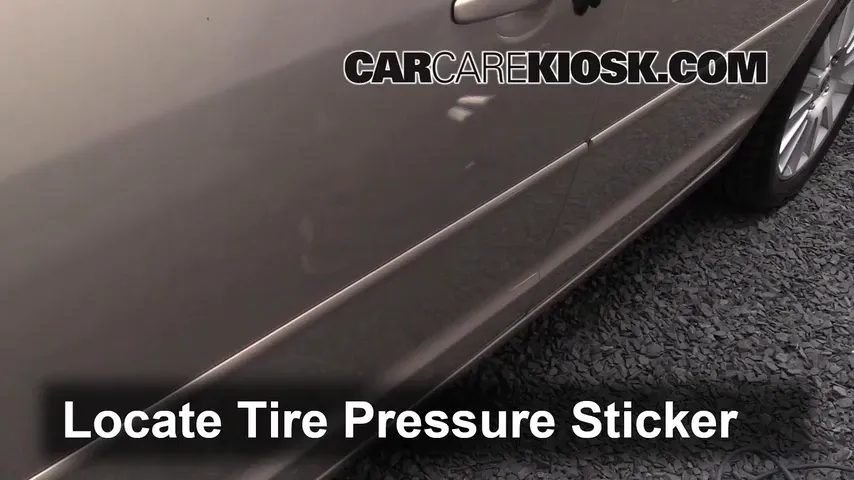 2006 Mercury Milan Premier 3.0L V6 Tires & Wheels Check Tire Pressure